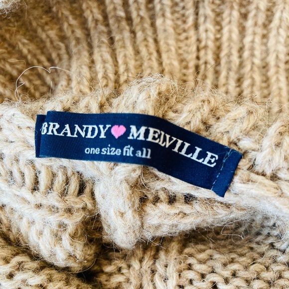 Brandy Melville Wool Poncho Shawl - Picture 6 of 6